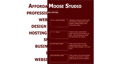 Desktop Screenshot of madmoosestudio.com