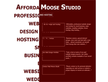 Tablet Screenshot of madmoosestudio.com